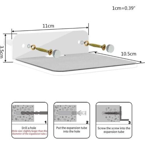 Bluetooth Wall Storage Bracket Bedside Speaker Mobile Phone Charging Brack