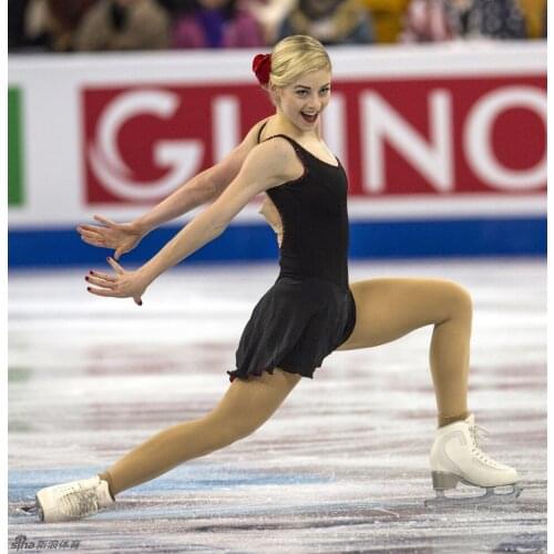 Custom Figure Skating Dress For Competition Fashion New Brand Ice Figure Skating Dress For Children DR3563