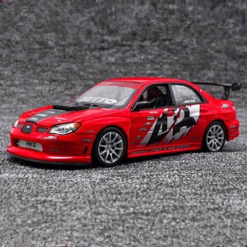 1:24 Subaru Impreza WRX STI Alloy Sports Car Model Diecasts Metal Toy Vehicles Car Model Collection Boys Toy For Childrens Gift