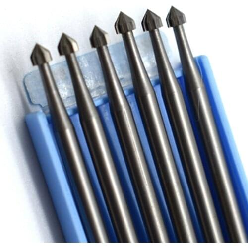 Jewelry Stone Setting Bur 6pcs/lot Round Cutting Burr For Setting Gems Jewellery Tools