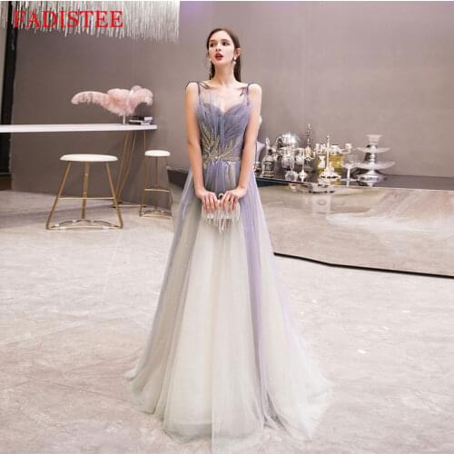 New Style Lace Prom Party Evening Dresses Vestido De Noiva Robe De Soirée De Mariage Playa Formal A-line