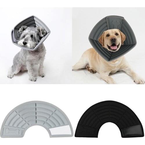 Pet Recovery Elizabethan Collar Dog E-Collar Easy Drink Eat Sleep Cat Anti-Bite Lick Neck Cone Wound Healing Protective Cone C42