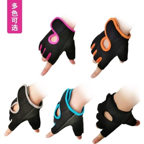 Outdoor mens and womens sports and fitness gloves wear-resistant weightlifting gloves outdoor climbing cycling and rock