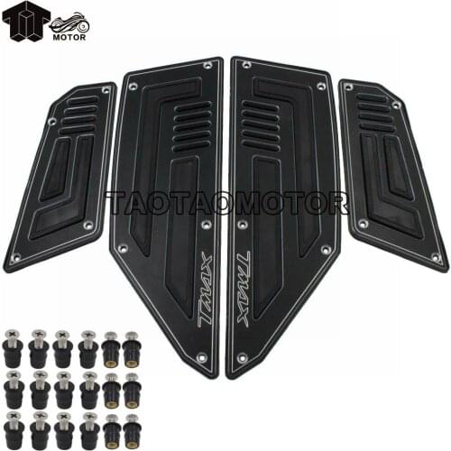 CK CATTLE KING 6 Color Motorcycle CNC Front and Rear Foot Pegs Footrest Step pad For YAMAHA Tmax 530 2012 2013 2014 2015 2016
