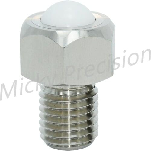 Ball Rollers Hex Head Stud Type stainless steel M5 M6 M8 M10 M12 M16 M20