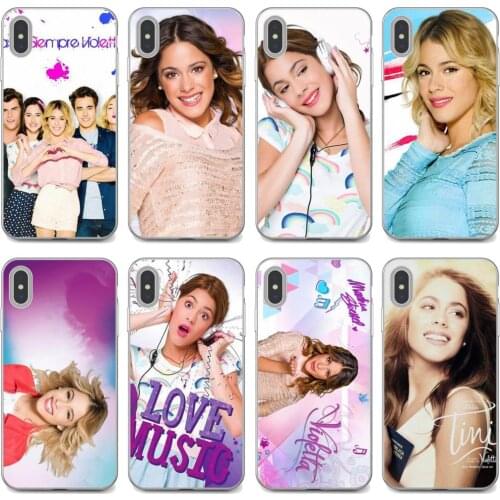 Tini-la-nouvelle-vie-de-Violetta Silicone Phone Covers For Samsung Galaxy A9 A8 Star Lite A3 A5 A7 A6 Plus 2018 2015 2016 2017