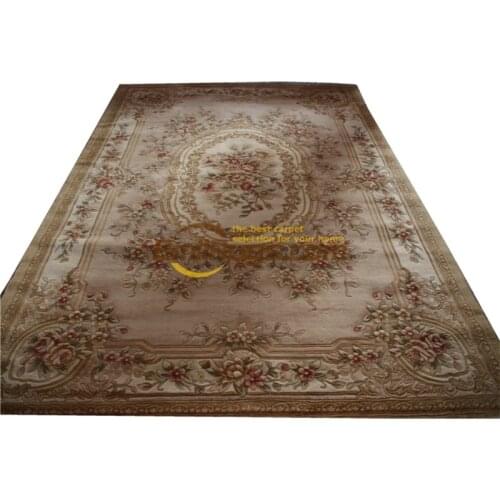 Victorian style villa American French handmade knotted carpet European woven carpet literary soft clothing