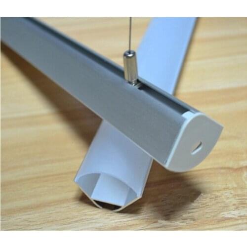 High-Power JUMBO-CORNER Profile. Aluminum Profile with Opal Matte Diffuser for LED Strip Light Applications.1M (3.28 ft),10m/lot