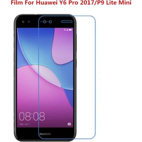 1/2/5/10 Pcs Ultra Thin Clear HD LCD Screen Protector Film With Cleaning Cloth Film For Huawei Y6 Pro 2017/P9 Lite Mini