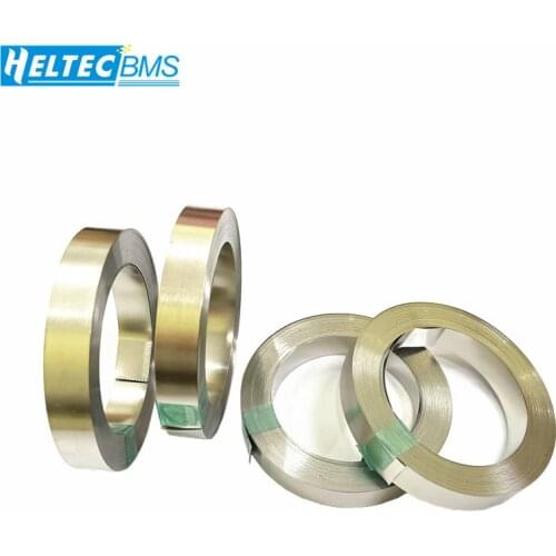 1 Roll 10m 18650 Li-ion Battery Nickel Sheet Plate Nickel Plated Steel Belt Strip Connector spot welding machine Battery welders