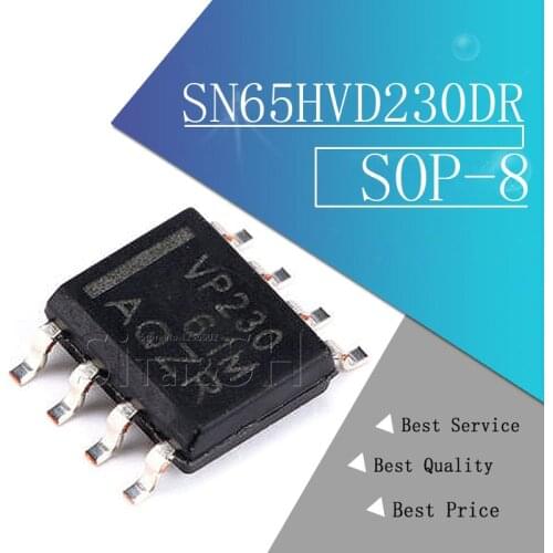 10PCS SN65HVD230DR VP230 CAN SOP-8