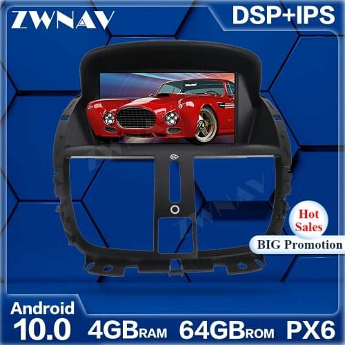 For Peugeot 207 Android Screen double din Car Multimedia Player 2008 2009-2014 GPS navigation Auto Radio Audio stereo head unit