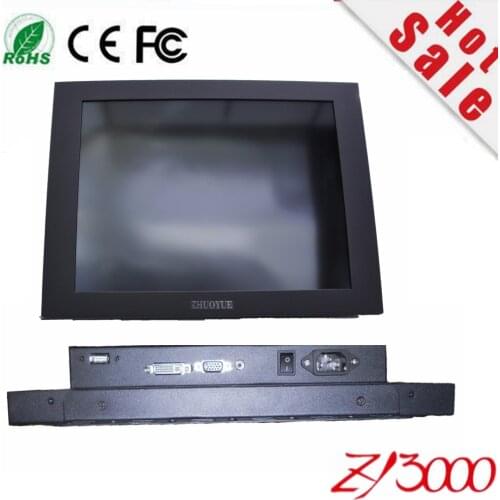 2019 Car Detector Sale Resistive 15 Inch 4:3 Touch Screen Monitor For Industrial Pc Open Frame With Vga Dvi Input Usb Control