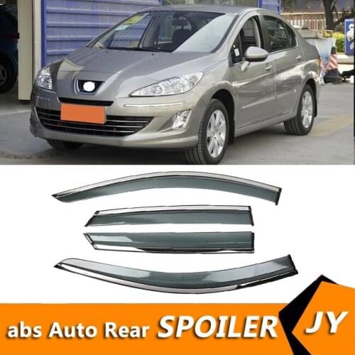 For Peugeot 408 2010-2011 Window Visor Vent Shades Sun Rain Deflector Guard For Peugeot 408 Auto Accessories 4PCS/SET
