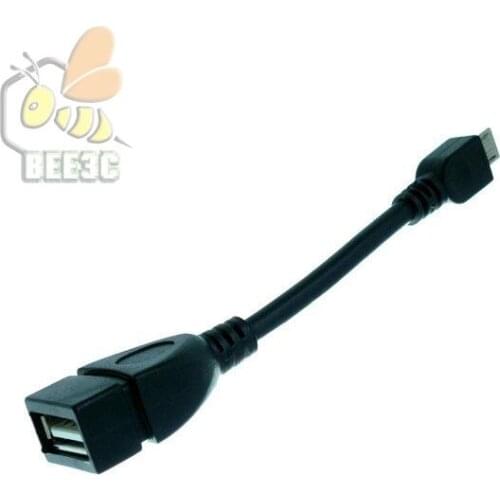 OTG to Micro USB Host Cable OTG 10cm 20cm micro/OTG 5pin mini usb cable for tablet pc mobile phone mp4 mp5 Smart Phone 300pcs
