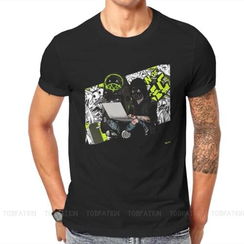 Wrench And Wrench Jr Essential O Neck TShirt Watch Dogs Sandbox Games Ubisoft Fabric Original T Shirt Men Tops New Design Fluffy