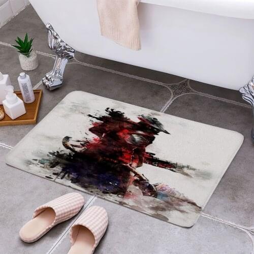 Bloodborne 3D Print Doormats Rectangle Non-Slip DoorMat Bedroom Kitchen Entrance Print Door rugs Dropshipping