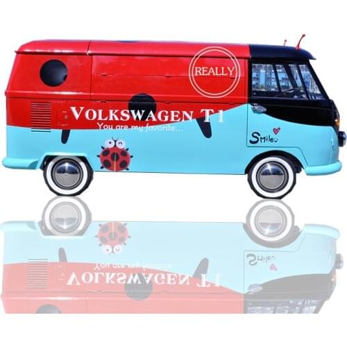 Customized Mobile Food Truck for Sale Ice Cream Cart for Sale Food Vending Kiosk with CE ISO