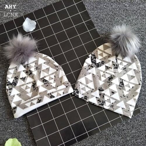 Fashion Newborn Baby Beanie Hat Pompom Cap For Girls Boys Spring Autumn Bonnet Hats Infant Toddler Caps Kids Skullies Beanies