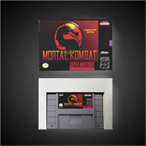 Mortal Kombat - Action Game Card US Version with Retail Box