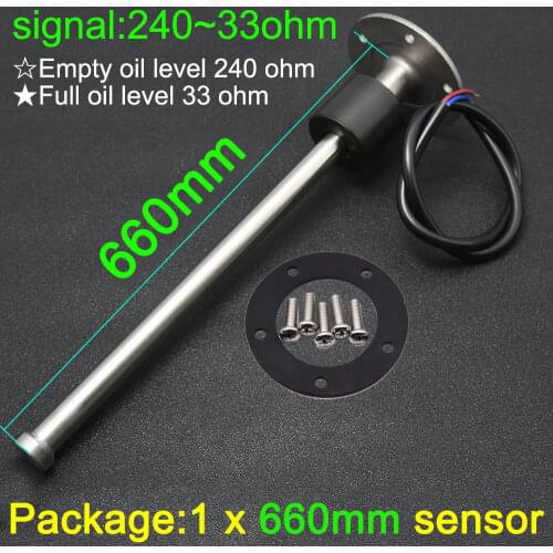 900mm / 700mm Fuel & Water Level Gauge Sensor