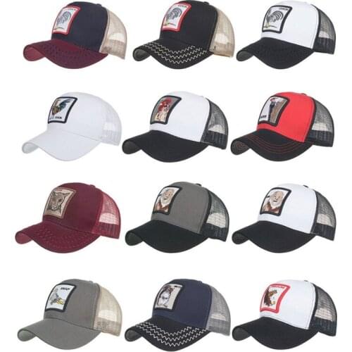 Pretty New Mesh Arrival Men Women Sports Tennis Caps Outdoor Sunshade Simple Adjustable Breathable Lovely Animals Color Hat