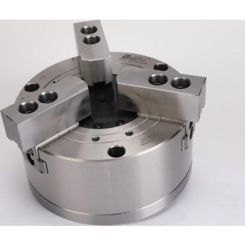 The middle is solid jaw chuck pneumatic steel body KS250-3 complete set