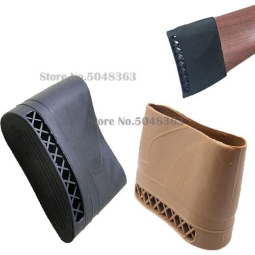 Rifle Rubber Recoil Pad Slip-On Buttstock Shooting Extension Shotgun Gun Butt Protector Rubber For Hunting