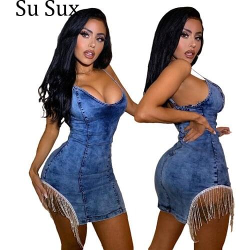 Su Sux Fashion Denim Dresses