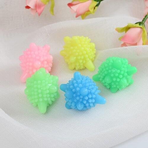 10Pcs/5 pcs/lot Magic Laundry Ball For Household Cleaning Washing Machine Clothes Softener Starfish Shape Solid Cleaning Balls