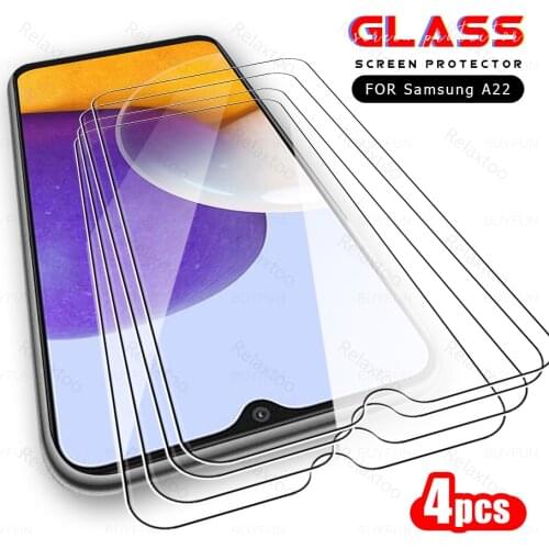 3pcs glass for samsung a22 screen protector for samsung galaxy a22 a 22 5G 6.4'' tempered glass samsunga22 safety films