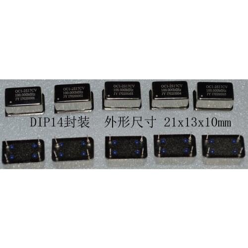 1pcs 100MHz OCXO Dip14 Constant Temperature Crystal Oscillator, Low Noise, Fast and Stable-150dbc/Hz 1K SC