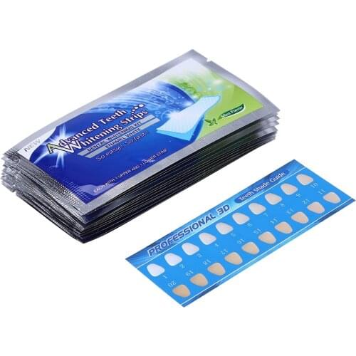 Teeth Whitening Strips 28 pcs, Professional Teeth Bleaching Gel Strip Effective Dental Care Kit