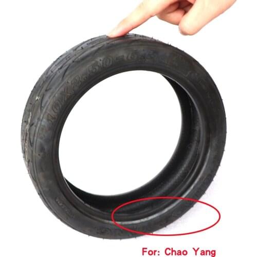 10 inch 10X2.50-6.5 tubeless Tires For Electric Scooter 36V 48V Motor Hub Front or Rear Wheel Vacuum tyres