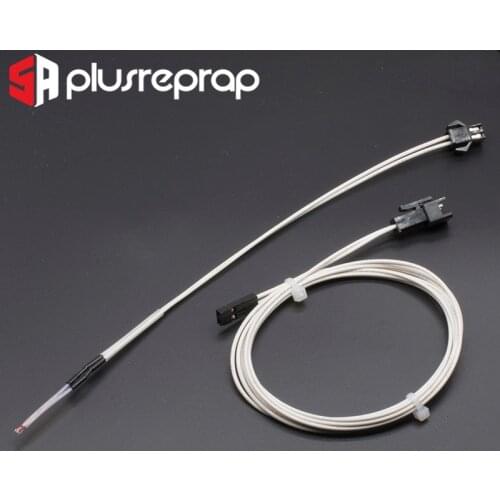 100K ohm NTC 3950 Thermistor Sensor Simple Replacement B end Line with Dupont Cable 3D Printer Parts Temperature Sensor
