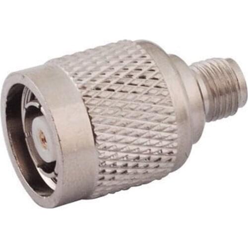 2pcs TNC Male Female To SMA Female Female Plug RF Coax Connector Straight Copper RP-TNC-J/SMA-K High Quality