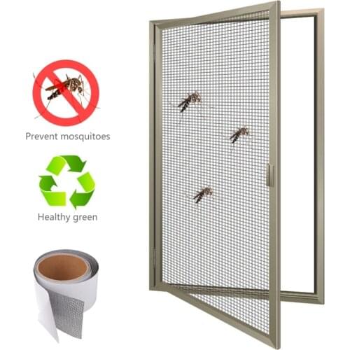 200cm Long Anti-mosquito Mesh Sticky Patch Summer Window Screen Broken Holes Repair Tape Self Adhesive Sticker Netting Patches