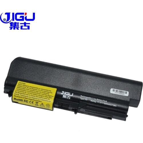 JIGU 9Cells New Laptop Battery For IBM Thinkpad T61 (14.1" widescreen) R61i (14.1" widescreen) FOR Lenovo ASM 42T5265