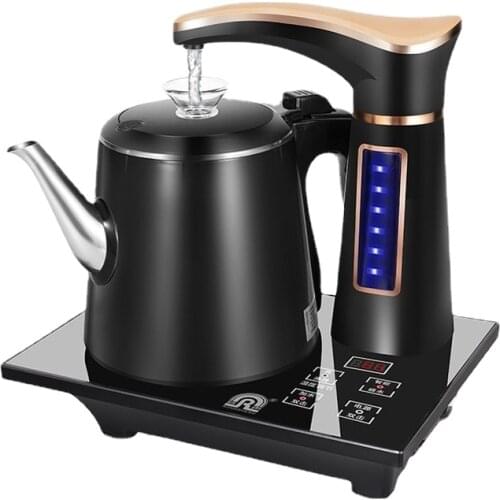 Automatic water injection electric teapot set 0.8L stainless steel water dispenser teacup tea set home electric teapot