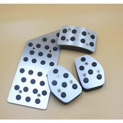 Car Accessories For Peugeot 508 Citroen C5 AT MT Gear Accelerator Brake Clutch Footrest Pedal Pedales Stickers Plates Pad