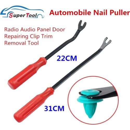 Automobile Nail Puller Screwdriver Tool Auto Car Trim Removal Tool Radio Audio Panel Door Repairing Clip Trim Removal Pry Repair