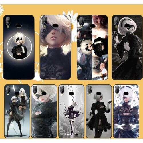 PENGHUWAN NieR Automata TPU black Phone Case Cover Hull For Samsung A10 A20 A30 A40 A50 A70 A71 A51 A6 A8 2018