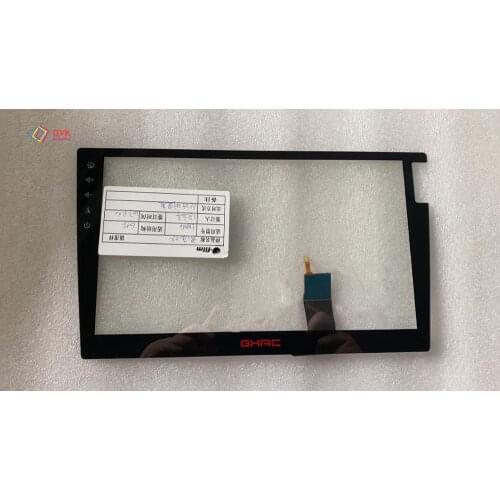 Black touch screen for GHAC GPS navigation car radio touch screen panel repair replacement parts