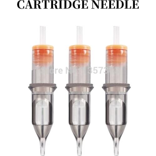 Tattoo high quality 10Pcs/box Permanent Makeup Eyebrow Hybrid Tattoo Pen Rotary Tattoo Machine Tattoo Cartridge Needles