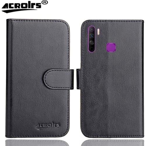 Infinix S5 lite Case 6.6" 6 Colors Flip Fashion Soft Leather Crazy Horse Exclusive Phone Cover Cases Wallet