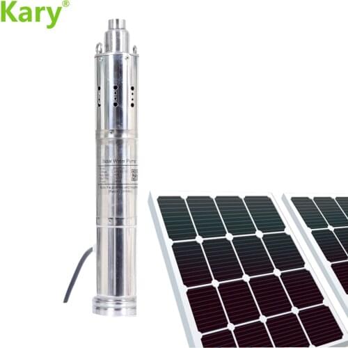 Kary dc 12v 2000lL/H brushless solar water pump for home water supply and deep well