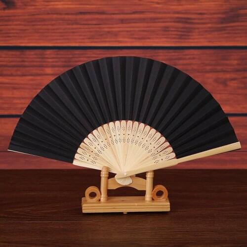 Summer Pattern Color Fan Folding Hand Held Flower Fan Chinese Dance Party Pocket Gifts Wedding Party Lace Silk Colorful 830