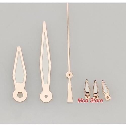 Unused Super Green Luminous Watch Hands For 6 Hands Pilots Chronograph Watch Fit Miyota0S00 Style Lume #2