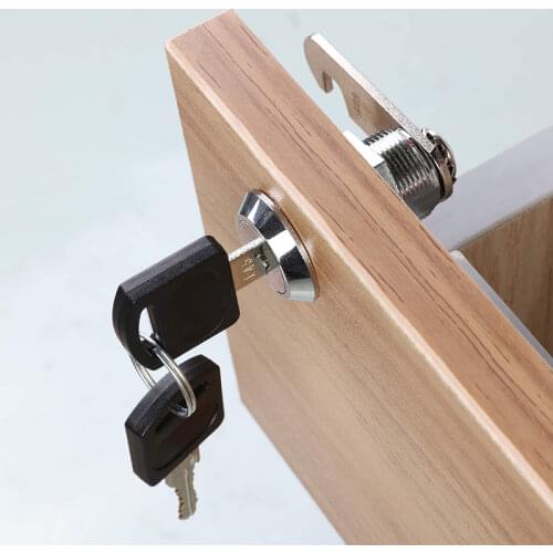1PCS Letter Box Cam Cylinder Locks Door Cabinet Locker Drawer Mailbox With 2 Keys Security Furniture Locks Hardware Series