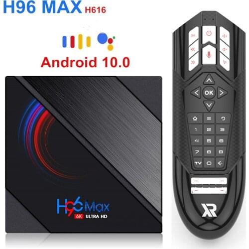 H96 Max Tv Box Android 10.0 Allwinner H616 4GB 32GB 64GB 6K 2.4G 5G Wifi TvBox Media Player H96MAX 2G 16G Smart Set Top Box